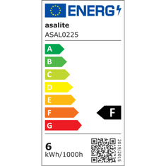 Asalite Namizna svetilka 6W, 4000K, 480lm, črna, dimer