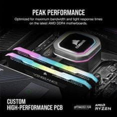 Corsair VENGEANCE RGB PRO SL 32GB (2 x 16GB) DDR4 DRAM 3600MHz PC4-28800 CL18, 1.2V/1.35V