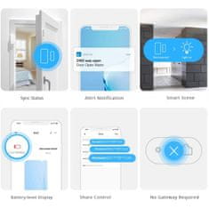 Sonoff Senzor za vrata in okna Wi-Fi DW2 WiFi