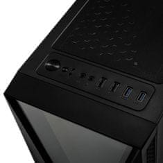 Kolink VOID ATX RGB osvetljeno ohišje, črno