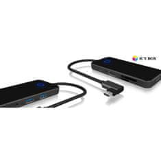 IcyBox IB-DK4025-CPD USB-C priklopna postaja s "Power Delivery"