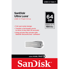 SanDisk 64GB Ultra Luxe USB 3.1