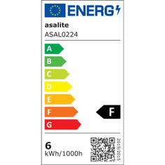 Asalite Namizna svetilka 6W, 4000K, 480lm, bela, dimer