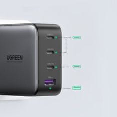 Ugreen USB-A in 3x USB-C 100W GaN hitri polnilec - box