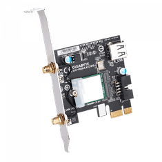 Gigabyte WBAX1200 2Tx2R 802.11.acR2+ax Dual Band WIFI 6E + BLUETOOTH 5.2 PCI-E kartica