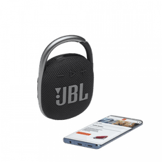 JBL CLIP 4 Bluetooth prenosni zvočnik, črn