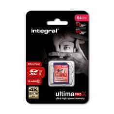 Integral Spominska kartica UltimaPro X SDHC 64GB Class 10