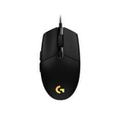 Logitech MIŠ Gaming USB G203 LightSync črna