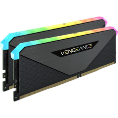 Corsair VENGEANCE RGB RT 32GB (2 x 16GB) DDR4 DRAM 3600MHz PC4-28800 CL16, 1.2V/1.35V