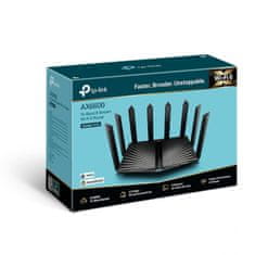 TP-Link Usmerjevalnik Archer AX90 AX6600 Tri Band Gigabit usmerjevalnik Wi-Fi 6