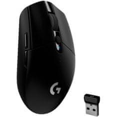 Logitech Miška G305 LIGHTSPEED Brezžična Gaming, črna