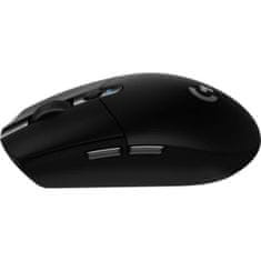 Logitech Miška G305 LIGHTSPEED Brezžična Gaming, črna