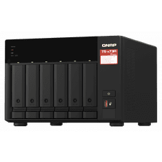 Qnap NAS strežnik za 6 diskov, 8GB ram, 2x 2.5GbE mrežo