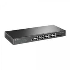 TP-Link JetStream TL_SG3428X 24-Port Gigabit L2+ Switch × 4 10GE SFP+ slot