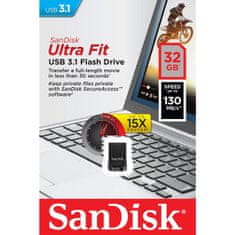 SanDisk 32GB Ultra Fit USB 3.1 spominski ključek