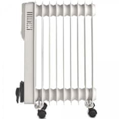 VonHaus Oljni radiator 9 reber 2000W bel 2514074