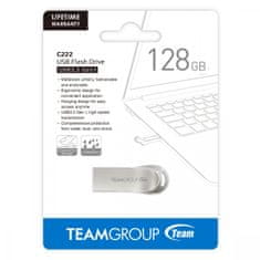 TeamGroup 128GB C222 USB 3.2 140MB/s spominski ključek