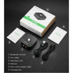 Ugreen Bluetooth avdio sprejemnik RCA, adapter s 3,5 mm - 30445