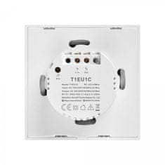 Sonoff Pametno stensko stikalo Wi-Fi + RF433 enojno T1EU1C-TX