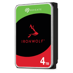 Seagate NAS 4TB trdi disk SATA 3, 6Gb/s, 256MB IronWolf