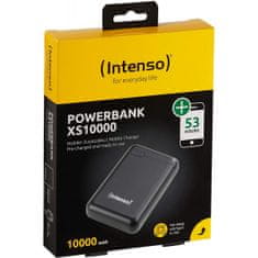 Intenso XS 10000mAh prenosna baterija - Črna