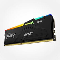 Kingston Fury Beast RGB 32GB Kit (2x16GB) DDR5-6000 DIMM PC5-48000 CL36, 1.25V