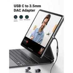 Ugreen USB-C na 3.5 mm avdio adapter za iPad Pro, Samsung...