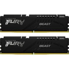 Kingston Fury Beast 64GB Kit (2x32GB) DDR5-5600 DIMM CL40, 1.25V