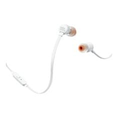 JBL Tune 110 In-ear slušalke z mikrofonom, bele