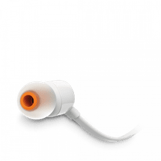 JBL Tune 110 In-ear slušalke z mikrofonom, bele