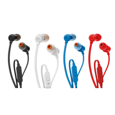 JBL Tune 110 In-ear slušalke z mikrofonom, bele