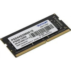 Patriot Signature Line 4GB DDR4-2666 SODIMM PC4-21300 CL19, 1.2V