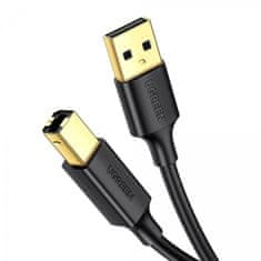 Ugreen Tiskalniški kabel USB-B (moški) - USB 2.0 (moški) 480mbps 2M črn