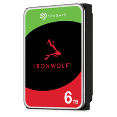 Seagate NAS 6TB trdi disk SATA 6Gb/s, 5400, 256MB IronWolf