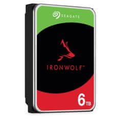 Seagate NAS 6TB trdi disk SATA 6Gb/s, 5400, 256MB IronWolf