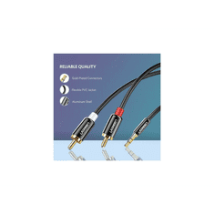 Ugreen 3,5 mm moški na 2RCA moški avdio kabel 2M - 10584