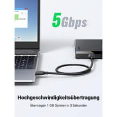 Ugreen USB 3.0 kabel USB A na Micro B, 0,5 m