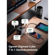 Ugreen DigiNest Cube 65W USB-C / AC 7v1 vtičnica