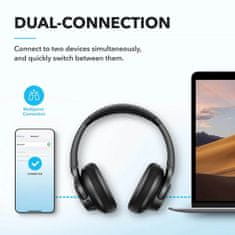 Anker Soundcore Q20i naglavne bluetooth slušalke, črne