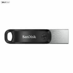 SanDisk IXpand Flash Drive Go 256GB - USB3.0 + Lightning - for iPhone and iPad