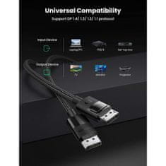 Ugreen DisplayPort 1.4 kabel 8K 2M - polybag