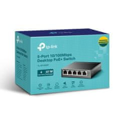 TP-Link TL-SF1005P 5-port 10/100Mbps stikalo z 4-Port PoE+