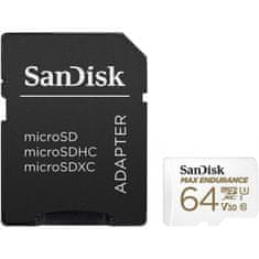 SanDisk MAX ENDURANCE microSDXC 64GB + SD Adapter