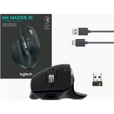 Logitech Brezžična miška MX Master 3S business graphite-OEM