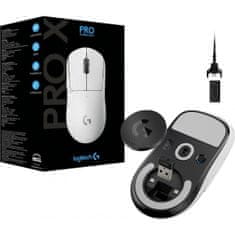 Logitech Miška G PRO X SUPERLIGHT Wireless, bela