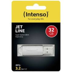 Intenso 32GB Jet Line USB 3.2 70MB/s spominski ključek - siv