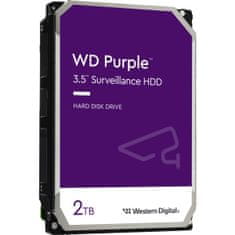 WD PURPLE 2TB SATA3, 64MB