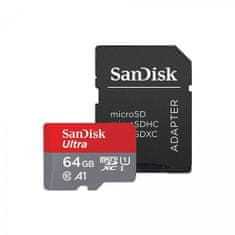 SanDisk Ultra microSDXC 64GB + SD Adapter 140MB/s A1 Class 10 UHS-I