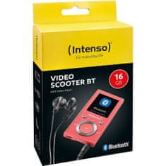 Intenso MP3 predvajalnik Video Scooter BT 16GB - roza