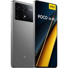 POCO X6 Pro 5G pametni telefon 8/256GB, siv